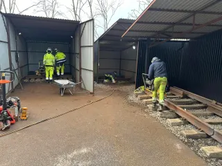 Praktisk opplæring i flere treningsbåser samtidig